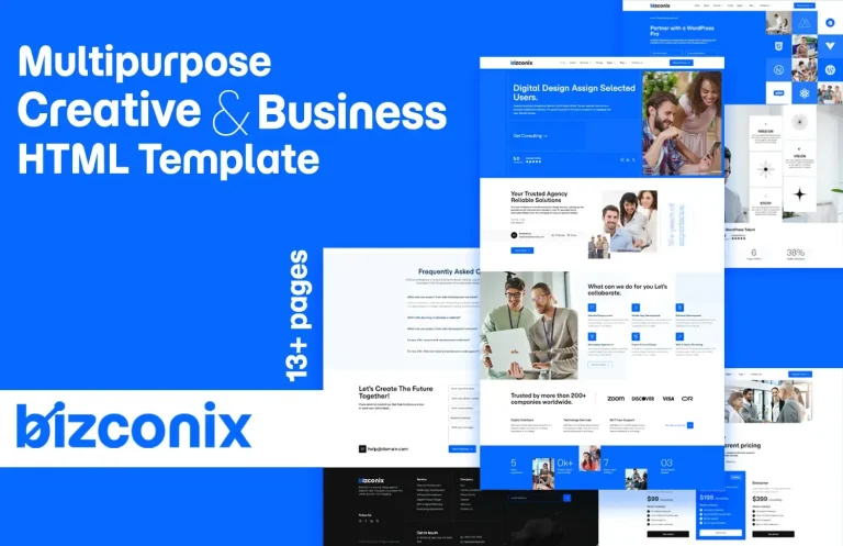 Bizconix – Multipurpose Creative & Business Template