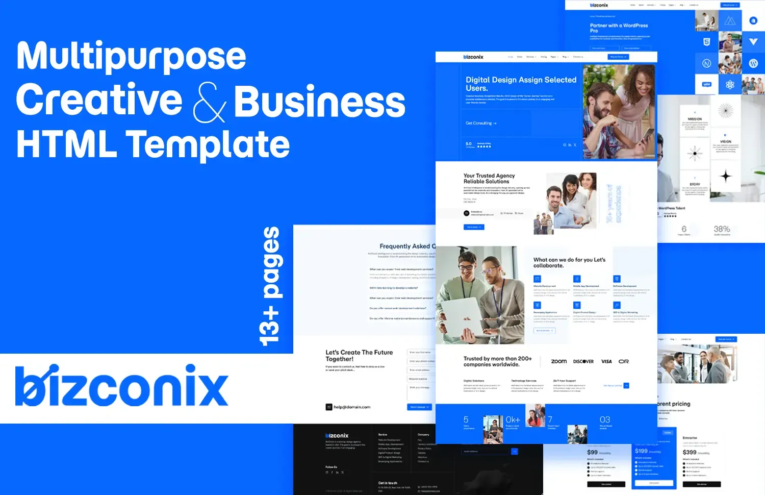 Bizconix – Multipurpose Creative & Business Template